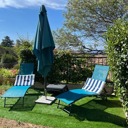 Lägenhet Charming Villa-appartement With A View On The Sea Of 95 M2